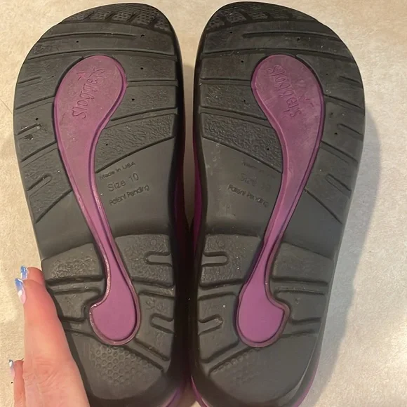 Sloggers Purple Garden/Rain Clogs size 10 - Picture 5 of 5